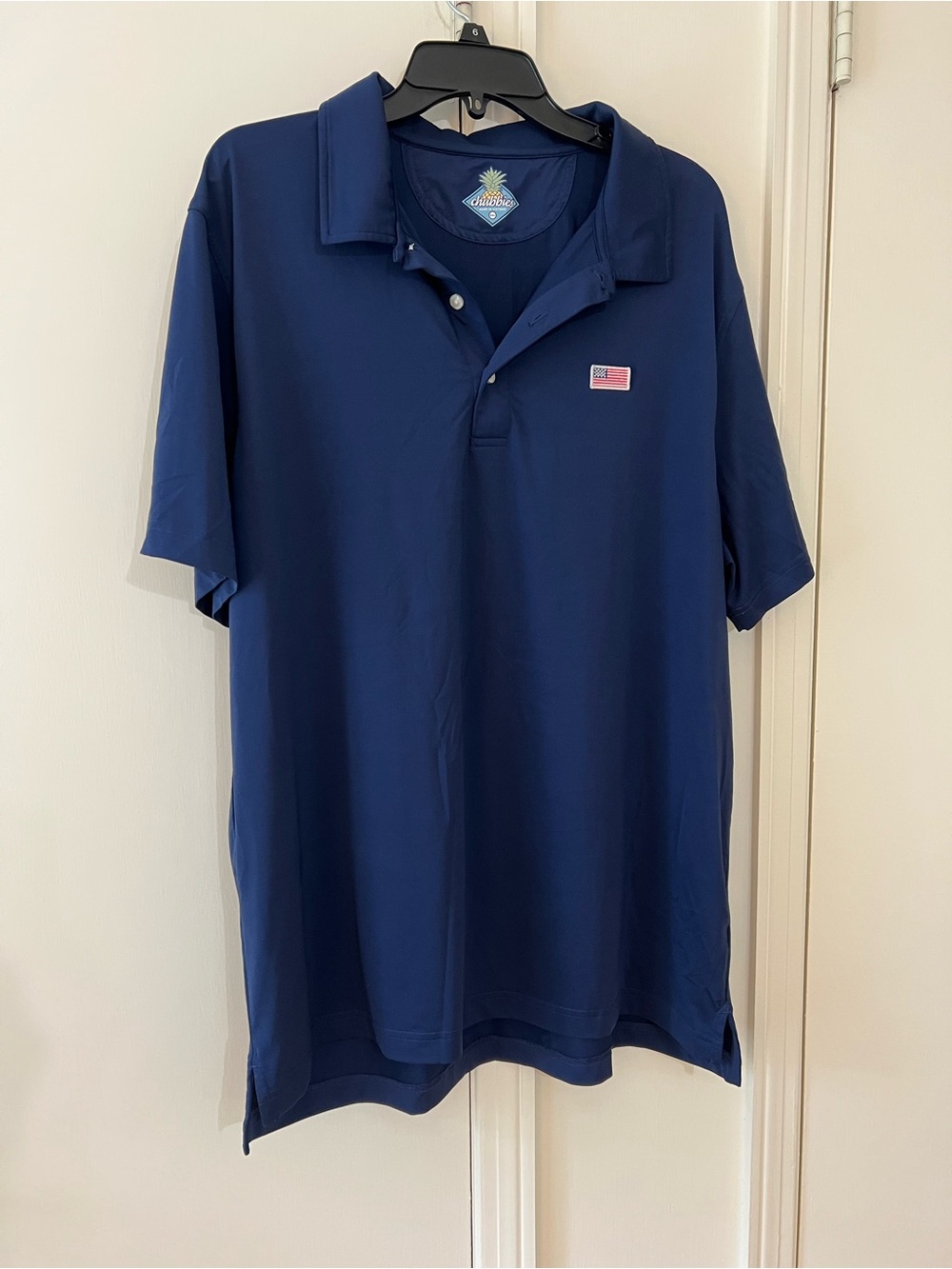 Chubbies Men's Performance Polo Shirt - Navy - Picture 3 of 3